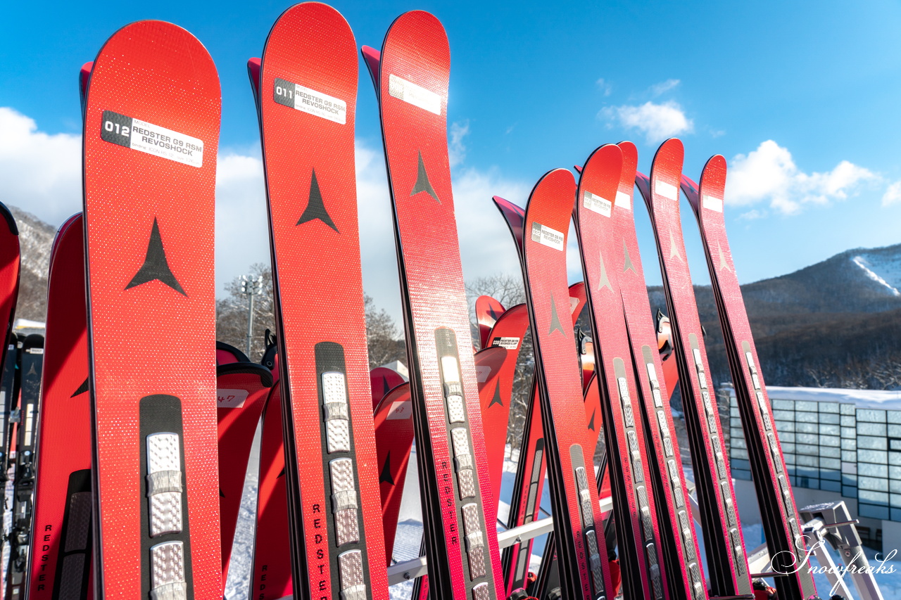 長野、北海道、岩手を巡る【2026 ATOMIC TEST DRIVE】朝里川温泉スキー場会場に初参加！最新モデルのスキー板が勢ぞろい。たくさん試乗して、自分にあった１台を見つけましょう♪